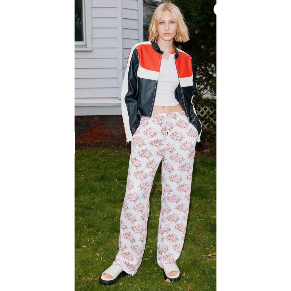 X-GIRL Floral Tattoo Print‎ Pant Size Small